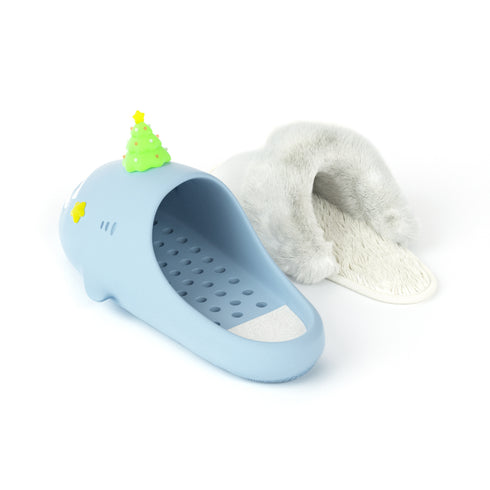 Sharkicks Pro - Hiver, Sapin de Noël, Talon Ouvert